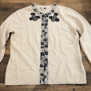 BOGO🥳 JCrew jeweled cardigan